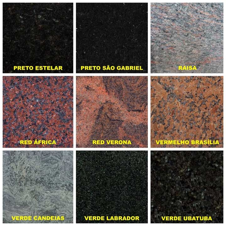 Tipos de granito preto