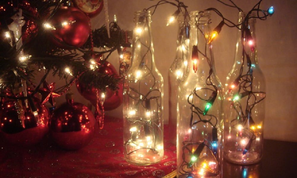 decoração de natal luminosa