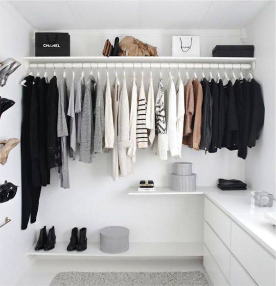 closet minimalista