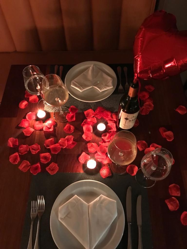 jantar romântico a dois