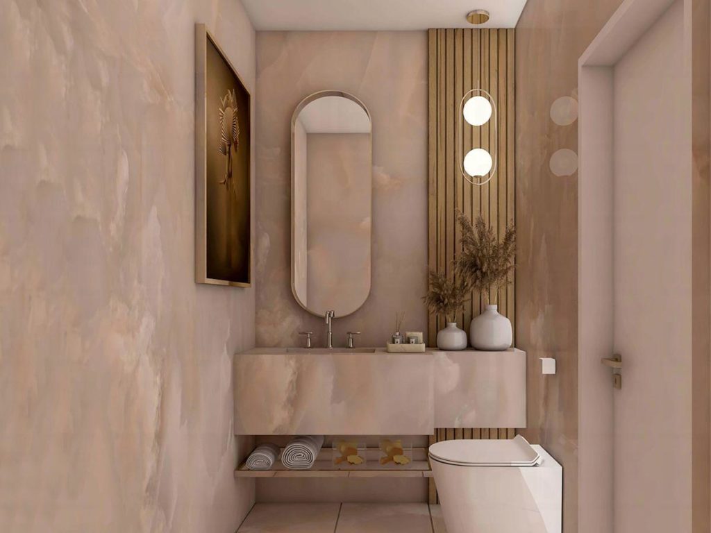 banheiro marmorizado