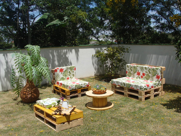 mobiliário para jardim