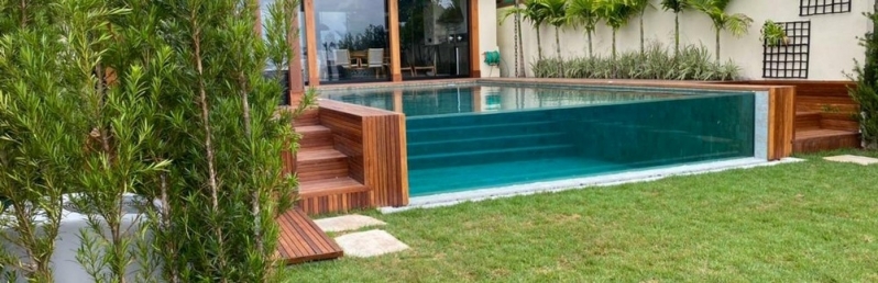 piscina área externa