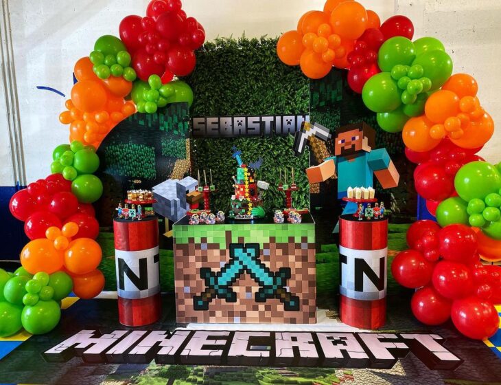 Festa Minecraft: Como Fazer, Como Decorar e 80+ Inspirações