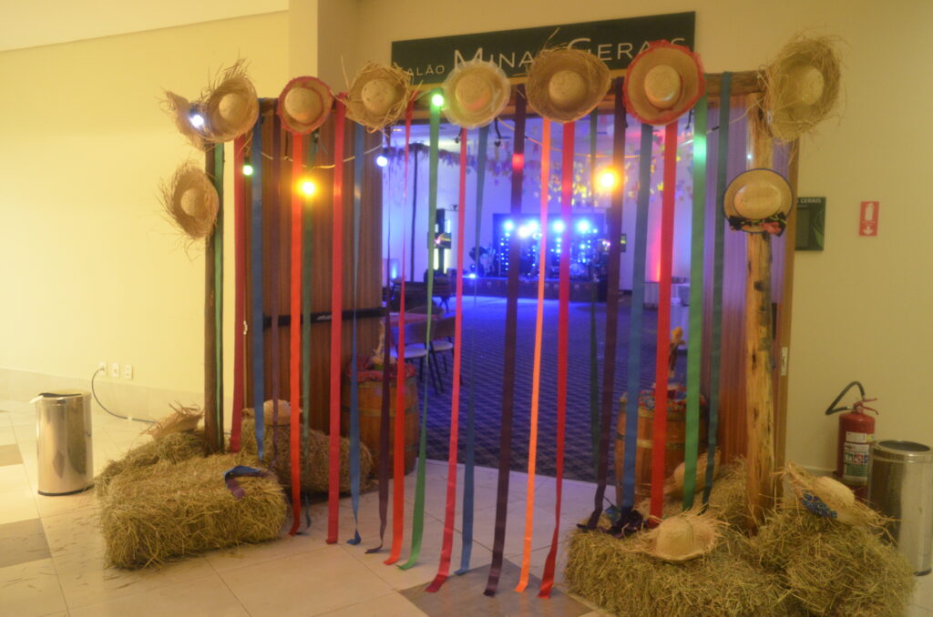 decoração festa caipira