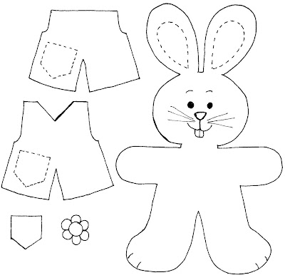 desenhos de coelhos para imprimir