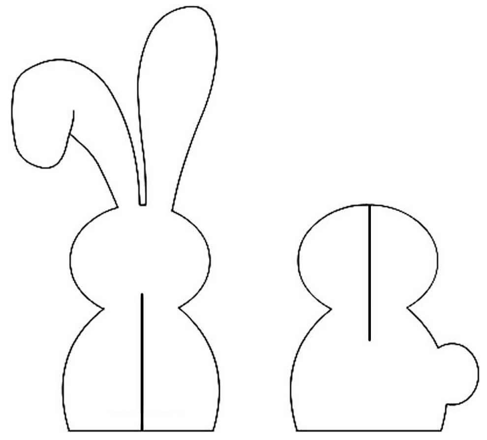 desenhos de coelhos para imprimir